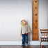 Giant Vinyl Growth Chart Kit, Kids DIY Height Wall Ruler, Large Measuring Tape Sticker Number Decal (Black, 73x23