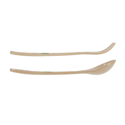 Nuby Rice Husk Spoon and Fork Set - 2-Piece Eco-Friendly Set - 100% Compostable and Biodegradable - 12+ Months by Nuby