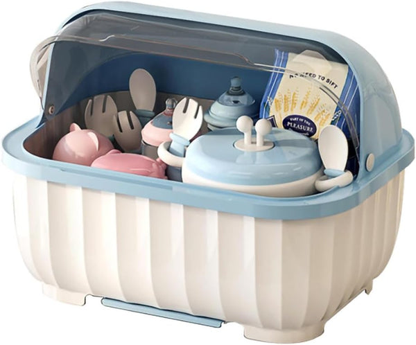 KALWEL Baby Bottle Storage,Baby Bottle Drying Rack,Baby Bottle Dryer,Baby Bottle Drying Rack with