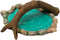 Treasure Gurus Miniature Stone Pond Log Branch Bridge, Outdoor Fairy Garden Mini Dollhouse Landscape Decor