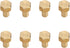 Brass RC Nut, 8Pcs Rust Resistant for SCX24 (8mm)
