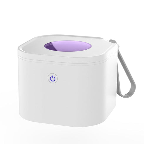 Zyntieu Portable Pacifier Sanitizer, UV Light Sanitizer Box, 99.99% Cleaned in 3 Minutes,