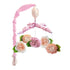 MOVEBO - Handmade Hot-Air Balloon Crib Mobile for Baby (Pink Flower)