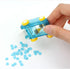 2 Pcs Mini Car Dust Cleaner - Cute Pencil Sweeper Trolley Gifts for Kids, Blue and Red