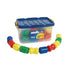 Excellerations Early STEM Toy, Connecting Fun Linking Pop Beads for Toddlers, Snap Lock Beads Set in Storage Bin, Pack