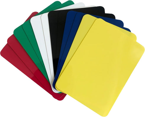 Yuanhe 12Pack Poker Cut Cards - Poker Size Casino Cutting Cards in Multi Colors for Home Games