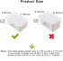 illikkuyax Refillable,7.28" 4.80" 2.75" Sleek Baby Wipes Dispenser Easy to Access Bathroom Flushable Butt Wipes