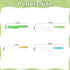 WALAWALA 4PCS Set Kids Knife for Real Cooking BPA Free with Plastic Toddler Play Kitchen Knives with Serrated Teeth