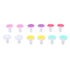 Generic 12 Trimming, 1 12 Baby Nail Grinder Heads, Replacement Pads, Color Coded Pads for Age Specific Use, ABS