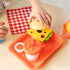 Set 3 7 Fat Brain Toys Pretendables Burger & Fries - Imaginative Play Food for Ages