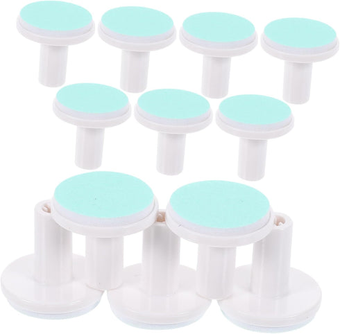 LIFKOME 12pcs Nail Grinding Heads Electric Nail Trimmer Pad File Supplies for Boys
