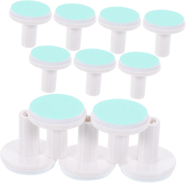 LIFKOME 12pcs Nail Grinding Heads Electric Nail Trimmer Pad File Supplies for Boys
