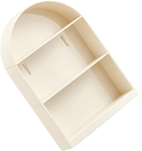 Figure Display Case, Wall-Mounted Cabinet for Collectible Figures and Crafts - Dust-Proof Doll and Toy Storage