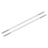 MECCANIXITY 304 Stainless Steel Threaded Tie Push Rods - Pack of 2 for DIY RC Car, Boat, Airplane Models