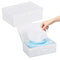 FMOACEN 2 Pack Wipes Dispenser Compatible with Cottonelle Flushable, Refillable Wipe Holder with