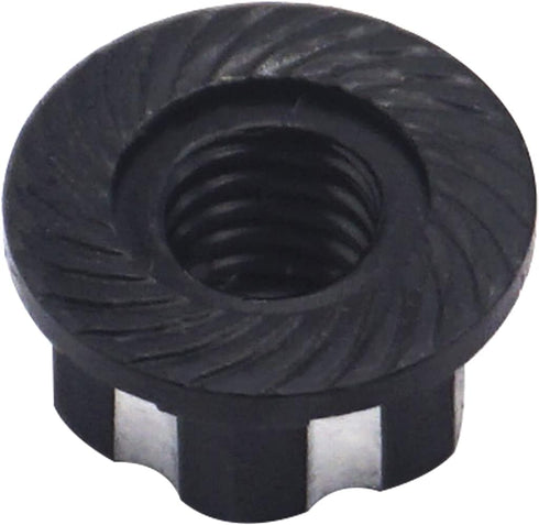 4Pcs Hexagonal Nuts, M4 Aluminum Alloy RC Wheel Hex Nuts Compatible with HSP Sakura D3 D4 1/10 RC Car (Black) by Vgoohobby