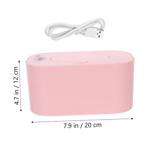 Ds02 Adult Wipes Warmer Wipe Warmer Wet Tissue Heating Box Abs Material Energy-Saving Heat Upper Tissue Practical