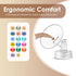 Maymom Pump Parts for Spectra S1/S2 Pumps; Includes Wide Mouth 25mm Flanges; Not Original Spectra Flang