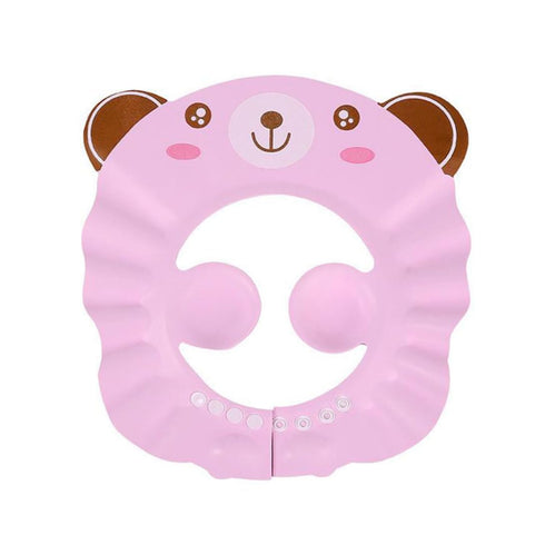BEAHING Baby Shampoo Cap Adjustable Toddler Shower Ear Protection Shield Sun Shading Hat,