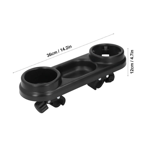 Stroller Snack Tray, Universal Tray with Insulated Cup Holder, Snack and Drink Organizer for Babies