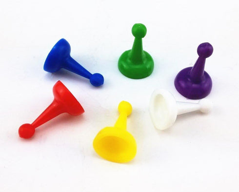 Honbay 120pcs Multi-Color Pawns Pieces for Board Games - Tabletop Markers Component