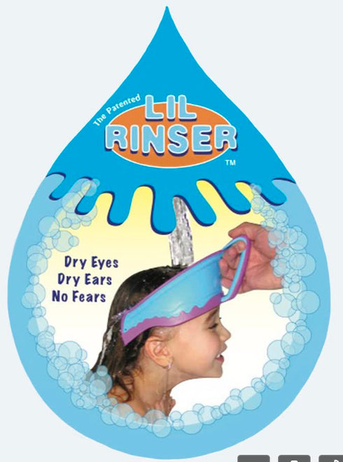 Shampoo Visor by Splash Guard, Comfort Seal Baby Bath Shampoo Shower Cap, Protects Eyes, Ears, Face