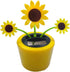 Solar Dancing Flower Sunflower, Solar Powered Swinging Toy for Windowsill, Car Dashboard, Home Decor