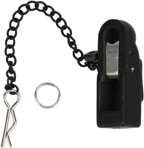 Climbing Car Trailer Attachment Kit for 1/10 Scale 90046 90047 TRX4 Cars (Black)