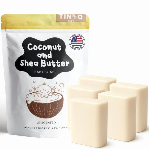 Fragrance Free Baby Bar Soap for Sensitive Skin | Unscented Natural soap