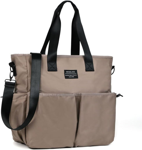 Riverland Diaper Bag Baby bag Newly Redesigned Stylish Tote Cross body Travel tote