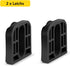 Retractable Baby Gate Replacement Parts, 55" W x 33" H Likzest Extensions (Includes 2 x Latches + 2 x Brackets + Screws)