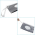Unlorspy 2Pcs Wet Wipes Pouches, Travel Wet Wipes Dispensers Reusable Cases, Portable Wipe Carrying Pouches(Gray)