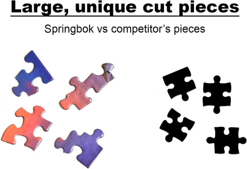 500 Summer Large/18 23.5" Springbok Piece Jigsaw Puzzle Creek Multi, x