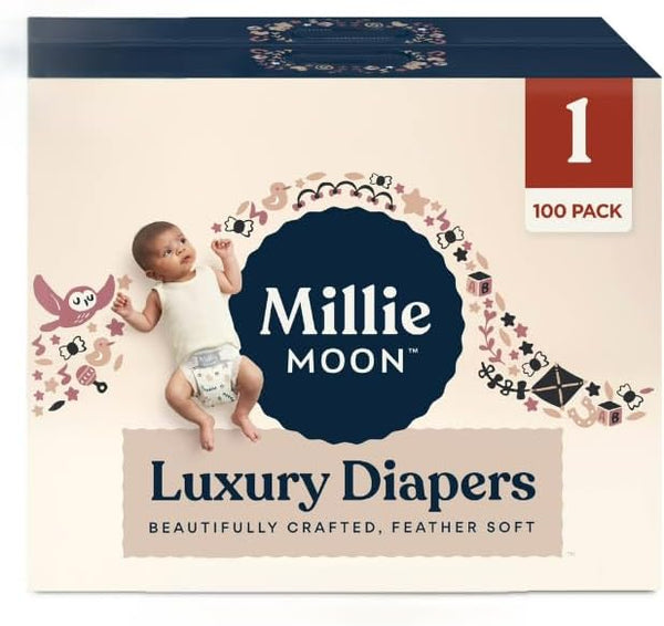 Generic Millie Moon Luxury Diapers (1, 100, Count)
