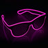 YouRfocus Wireless LED Light Up Glasses, Glow in the Dark Neon Rave Glasses for Rave Party, EDM, Halloween, Christmas