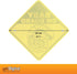 getDigital Chestburster Baby on Board Car Window Sign, Yellow Safety Sign with 2 Suction Cups