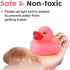 36 PCS Pink Classic Rubber Duck Bath Toys - No Holes BPA Free Floating Duckies for Girls, Baby Shower Decorations, Bulk Party Favors, Kids Birthday Gifts (Pink)
