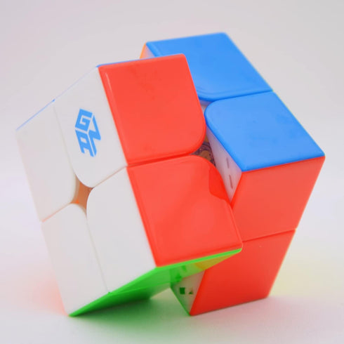 Bukefuno GAN 251 M Leap UV 2x2 Magnetic Cube, Gans Mini Speed Puzzle, Stickerless Magnets