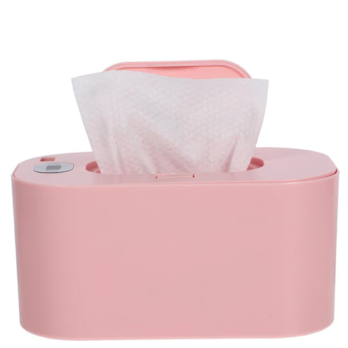 HANABASS Baby Wipes Warmer Battery-Operated Wipe Heater Cordless Wet Tissue Heater Comfortable Low Power Constant