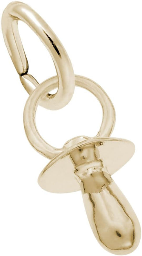 Rembrandt Charms Pacifier Charm, Charms for Bracelets and Necklaces