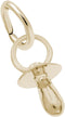 Rembrandt Charms Pacifier Charm, Charms for Bracelets and Necklaces