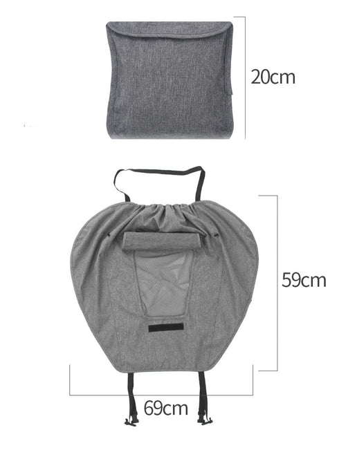 Universal Baby Stroller Awning Sunshade, Waterproof Sun Rain Cover for Pram, Pushchair with Viewing Window