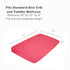 EVERYDAY KIDS 2 Pack Fitted Girls Crib Sheet, 100% Soft Breathable Microfiber, Fits Standard Crib Mattress