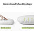 Pongnas U Shaped Maternity Support Pillow with Detachable Cushion & Zipper Cover for Neck and BackSoft Green Pregnancy