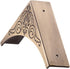 Metal Corner Protector, 4 Pcs Antique Edge Safety Guard for Cabinet Furniture, Bronze Table Corner Protectors