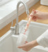 SHUILING 2pcs Set head-4pcs) Brush Cleaning Detachable Sponge Cleaning Brush Non Scratch Glassware Bottle Washing