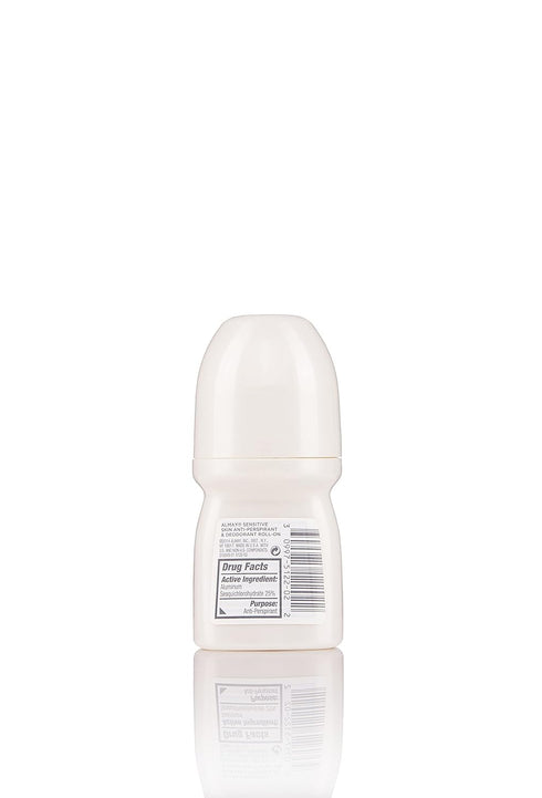 1.7 Oz (Pack 6) Almay Sensitive Skin Antiperspirant & Deodorant Roll-on,Fragnance Free- Fl