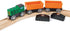 Set Hape Diesel Freight Train with Magnetic Connection