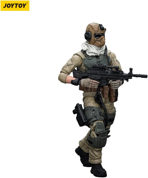 Joytoy 1:18 U.S. Army Delta Figure - Assault Squad Machine Gunner 4.17” Action Figure