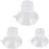 ROYALEAD 17/19/21mm Breast Pump Funnel Inserts Plug-in Different Caliber Size Converter Small Nipple Horn Adapter